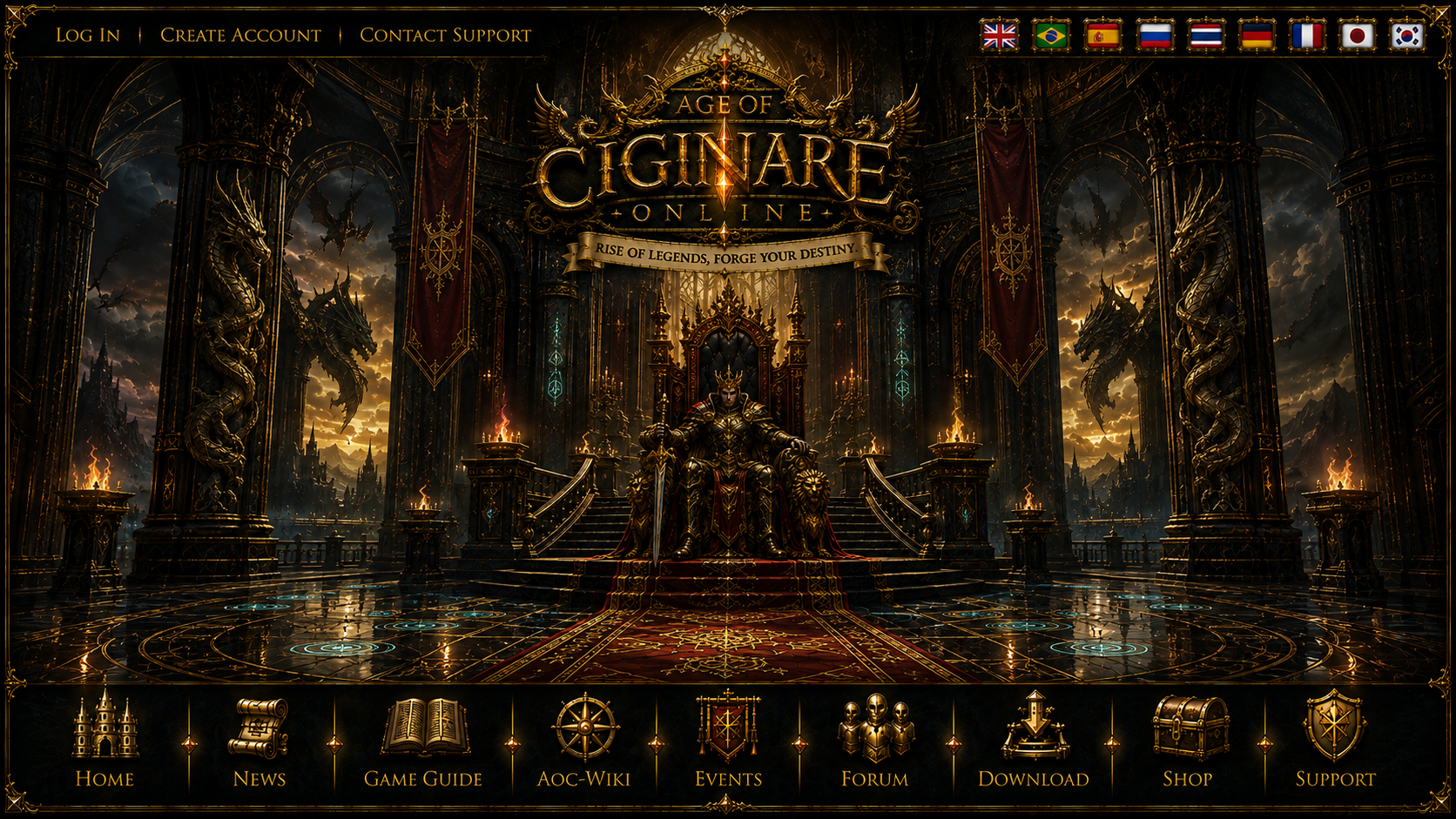 Age of Cignare Online